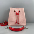 Louis Vuitton Pink Epi Neonoe MM Bucket