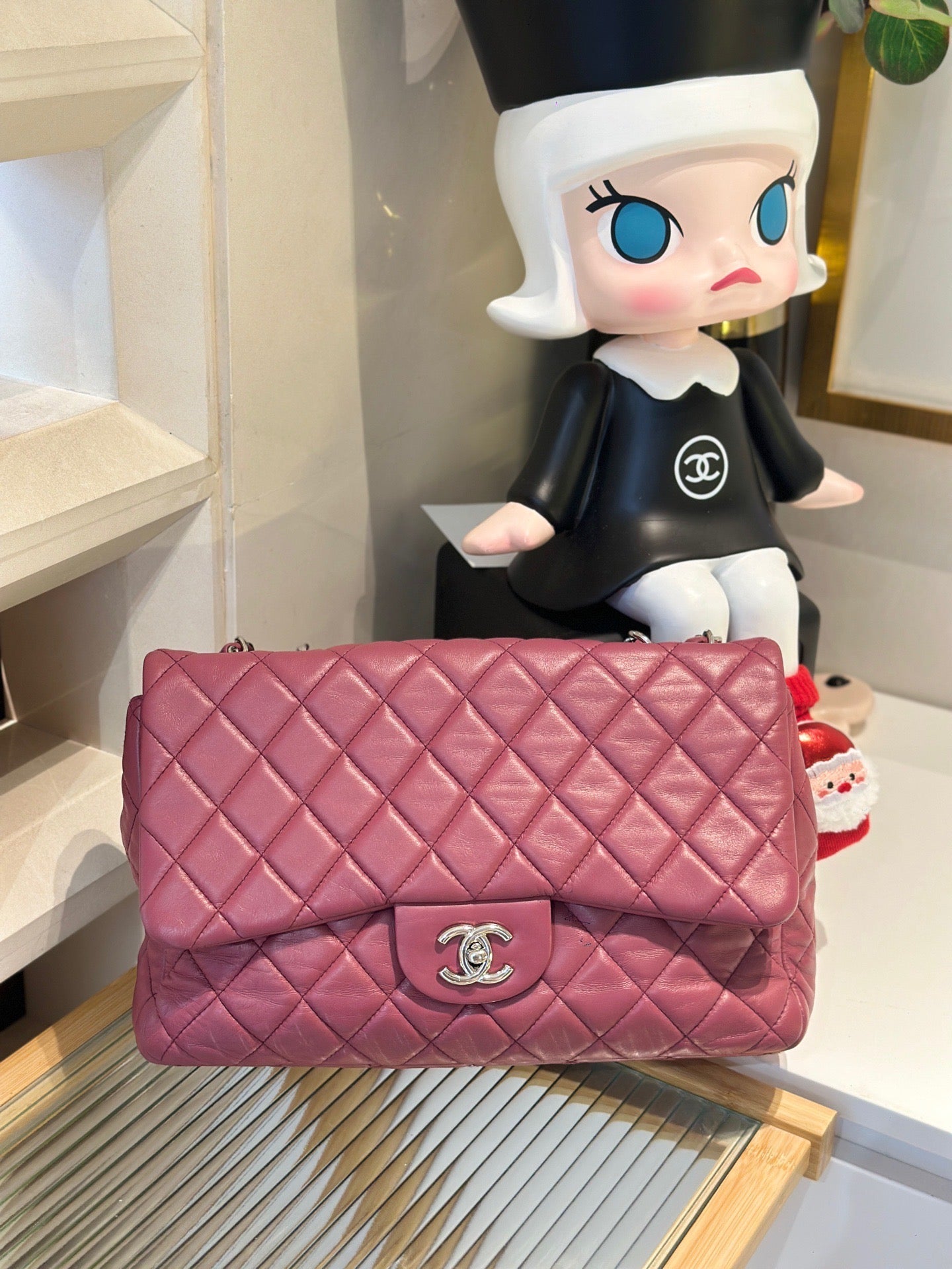 Chanel Classic Flap Jumbo Pink