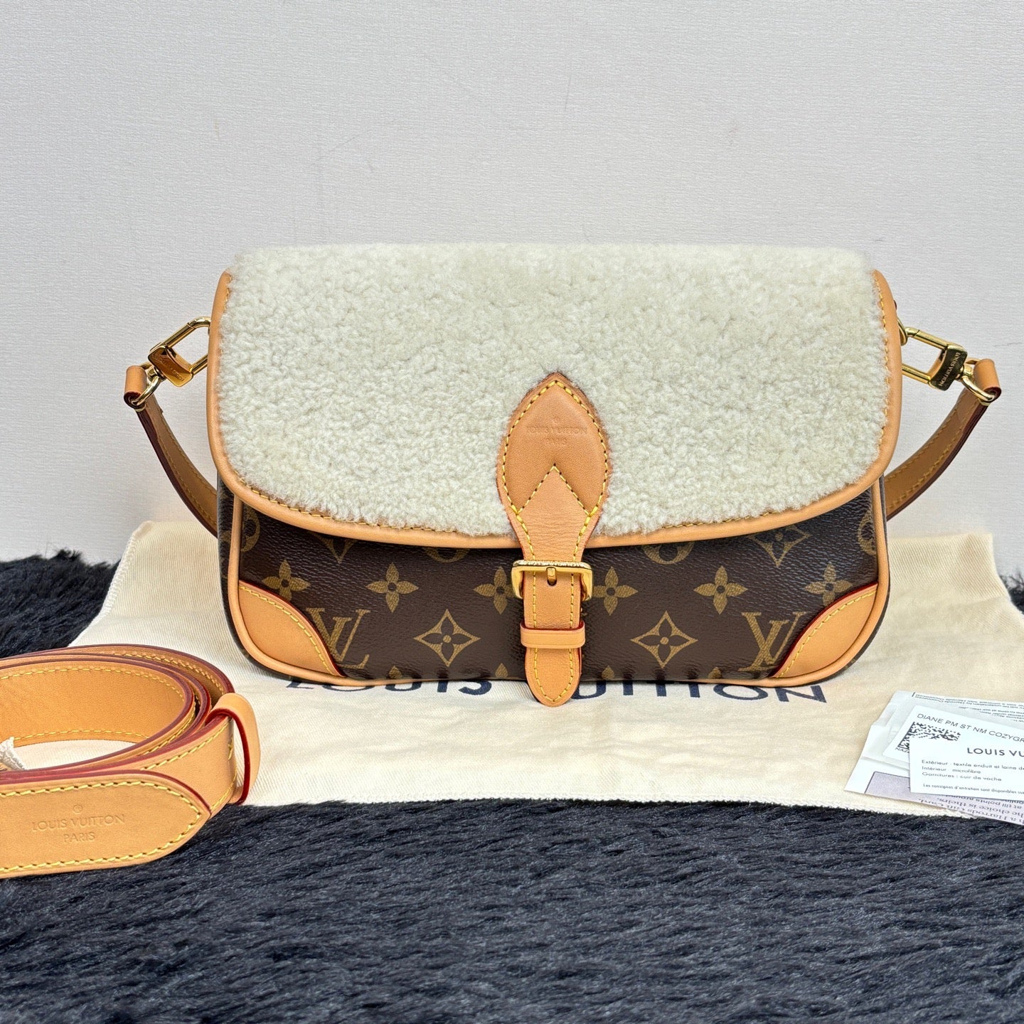 Louis Vuitton LVxShearling Diane Monogram