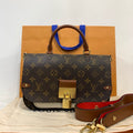 Louis Vuitton Vaugirard Monogram Crossbody Bag with Lock