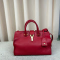 YSL Saint Laurent Cabas Y Top‑Handle Bag 30cm