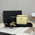 Chanel 23S Mini Vanity Case yellow