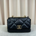 Chanel 19Bag Large Black Lambskin