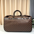 Louis Vuitton Damier Ebene Rolling Travel Duffle Bag