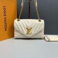 Louis Vuitton New Wave Medium White Calfskin Leather