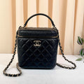 Chanel Black  Large Vanity