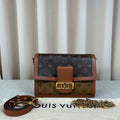 LV Louis Vuitton Dauphine Monogram Two-Tone MM