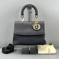 Christian Dior Black Pebbled