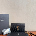 YSL Envelope Medium Black WOC