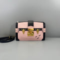 Louis Vuitton Pink Epi Leather Petite Malle Trunk