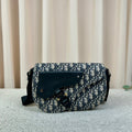 Dior Saddle Oblique Monogram Saddle Bag