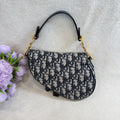 Dior Mini Saddle Oblique Jacquard Handbag