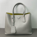 Prada Large Saffiano Grey