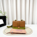 MIU MIU Madras Color-block Shoulder Bag