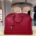Louis Vuitton Alma GM Epi Red
