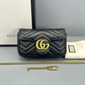 Gucci Black GG Marmont Mini