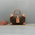 Louis Vuitton Soul Trunk Monogram Canvas Vachetta Leather Gold‑Tone
