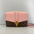 Louis Vuitton Clapton Damier Ebene Pink