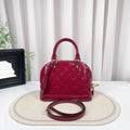 Louis Vuitton Alma PM Vernis Rosewood Bag