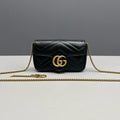 Gucci GG Marmont Mini Flap Bag black