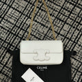 Celine Chain Triomphe White