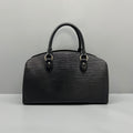 Louis Vuitton Pont Neuf PM Black Epi Leather Silver Hardware Bag