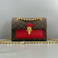 Louis Vuitton Monogram & Red Leather Victoire