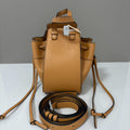 Loewe Mini Balloon Bag Tan Smooth Calfskin Leather Multiway