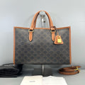 Celine Triomphe Canvas Tote