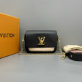 Louis Vuitton Lockme Tender Black & Beige