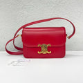 Celine Triomphe Teen Red