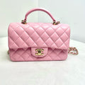 Chanel 25P Mini Classic Flap Pink