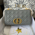 Dior Caro Medium Stone Gray