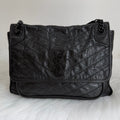 Saint Laurent Large Niki Shoulder Bag Black