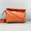 Loewe Orange Leather Puzzle Medium