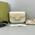 Gucci Horsebit 1955 Mini White