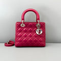 Dior Lady Dior Medium Bright Pink