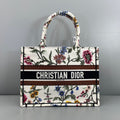 Christian Dior Floral Embroidery Canvas Book