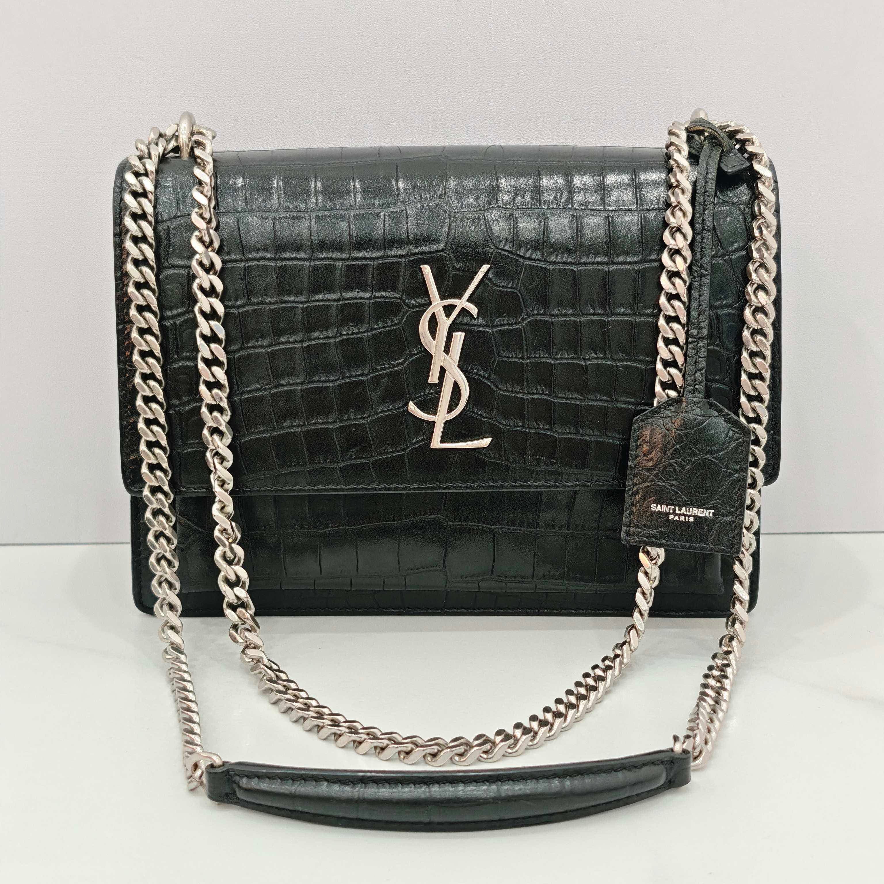 Saint Laurent Sunset Medium Black