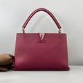 Louis Vuitton Capucines MM Burgundy