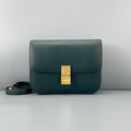 Celine Classic Box Medium Dark Green