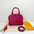 Louis Vuitton Alma BB Fuchsia Epi Leather Handbag