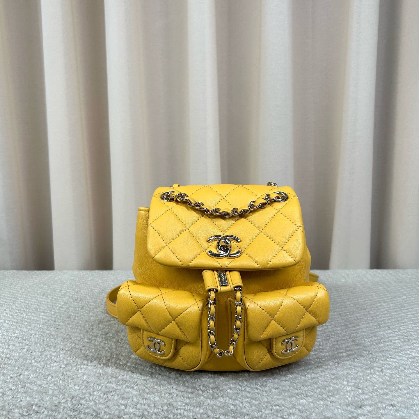 Chanel Duma Small Mango Yellow Quilted Backpack – ResselleLuxe