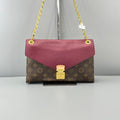 Louis Vuitton Monogram Pallas Chain Clutch