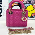 Christian Dior Lady Dior Mini Pink