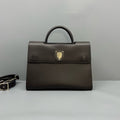 Dior Dark Brown Leather Gold Hardware