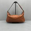 Celine Romy Brown Leather Gold Hardware Bag