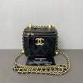 CHANEL Vanity Case with Gold Ball