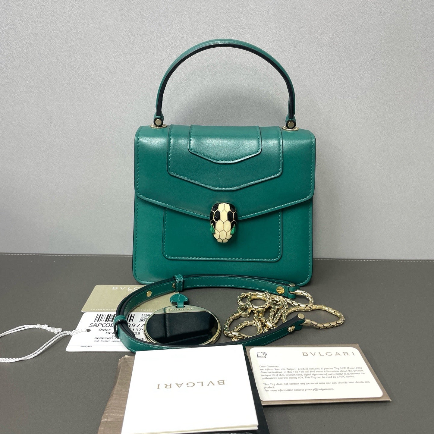 Bvlgari Emerald Green Serpenti