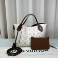 Louis Vuitton Hina Medium Beige Leather Mahina Bag